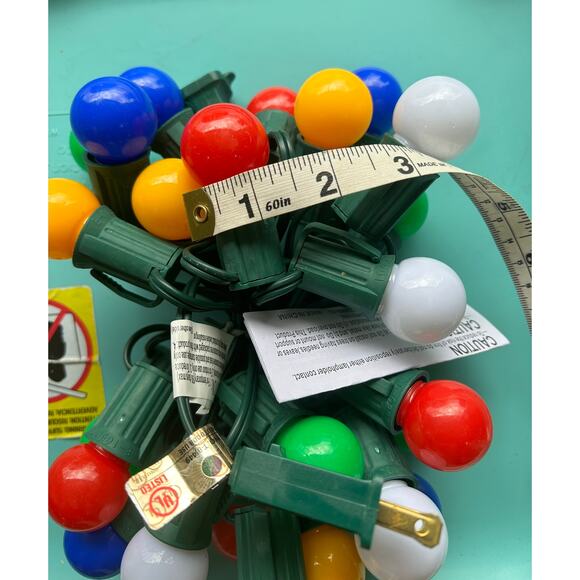 Christmas Valley 25 LED Pro-Series Globe lights, 12' - Picture 2 of 2